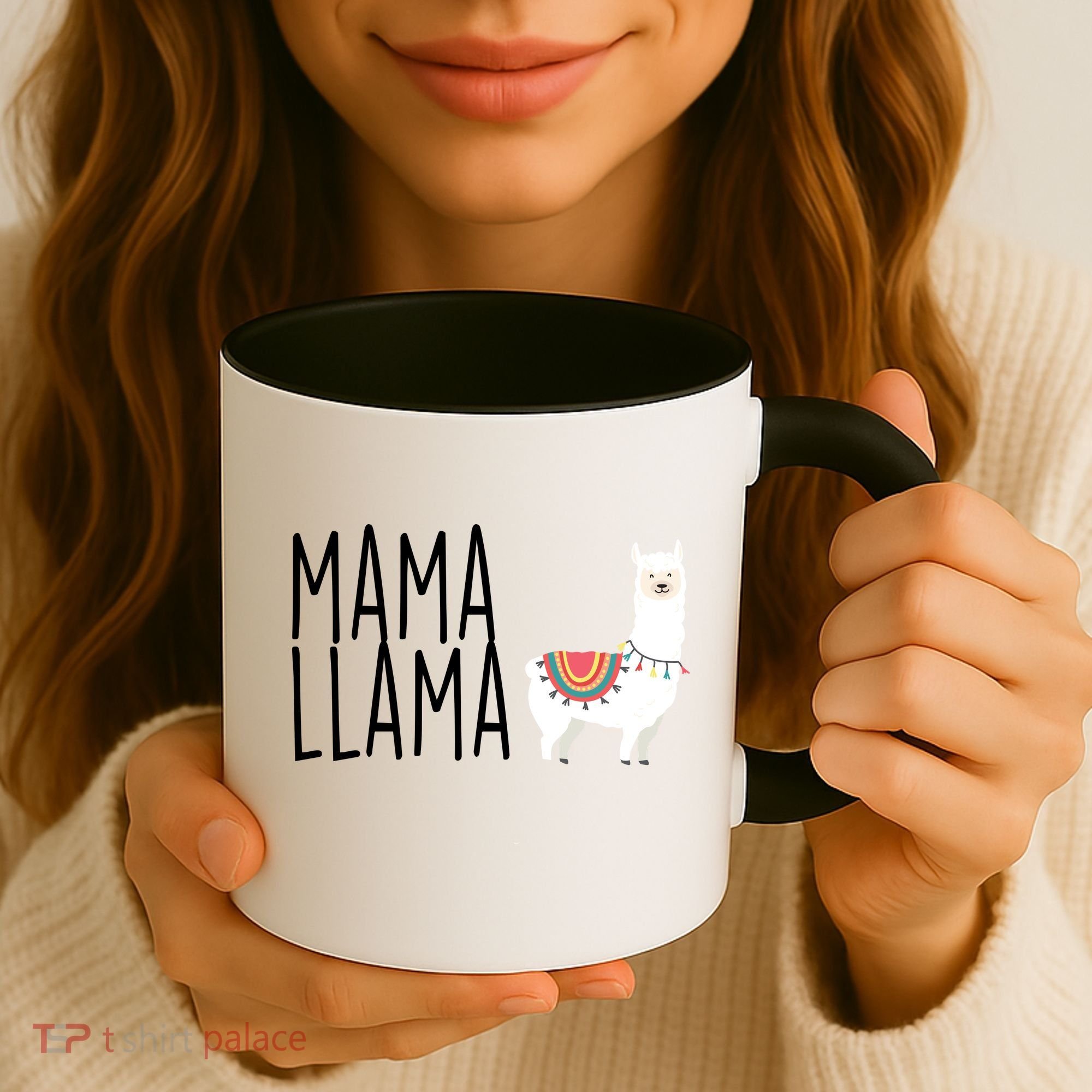 Mama Llama Logo Coffee Mug