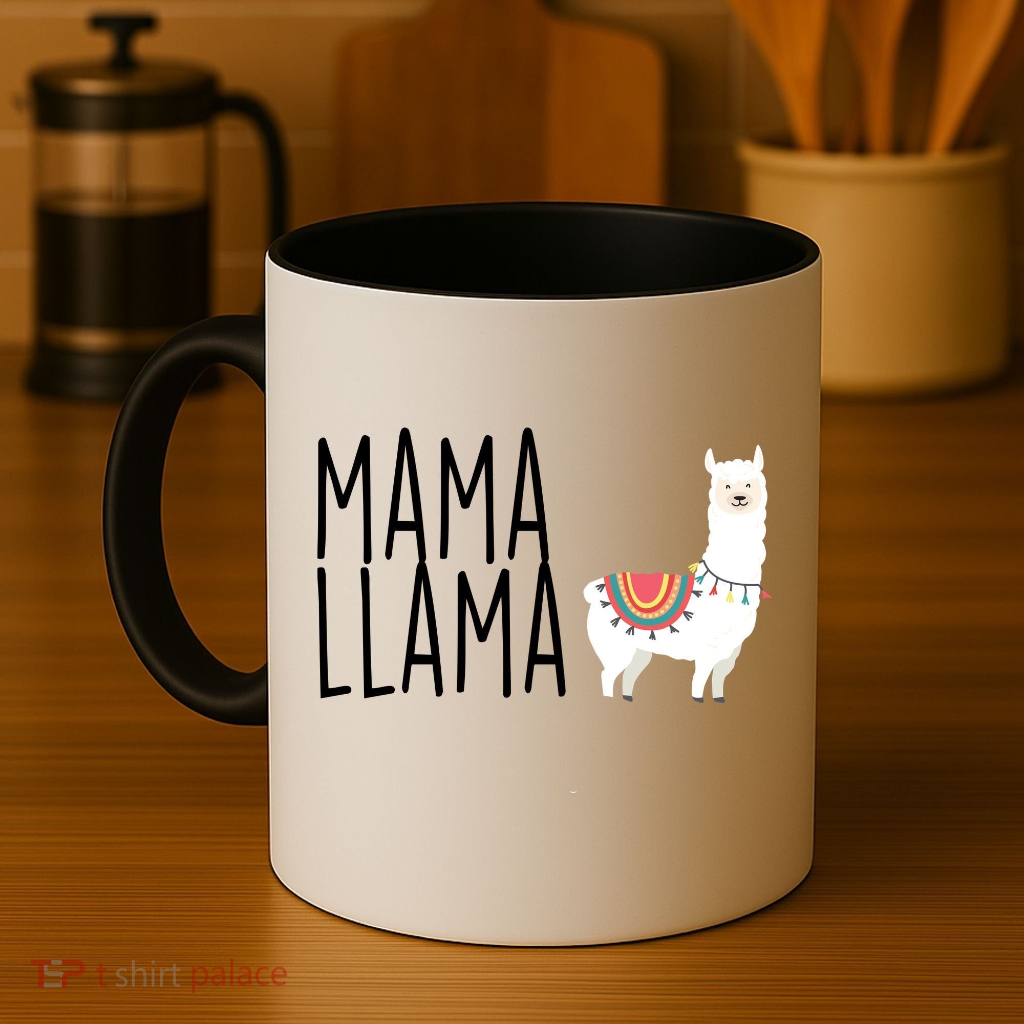 Mama Llama Logo Coffee Mug