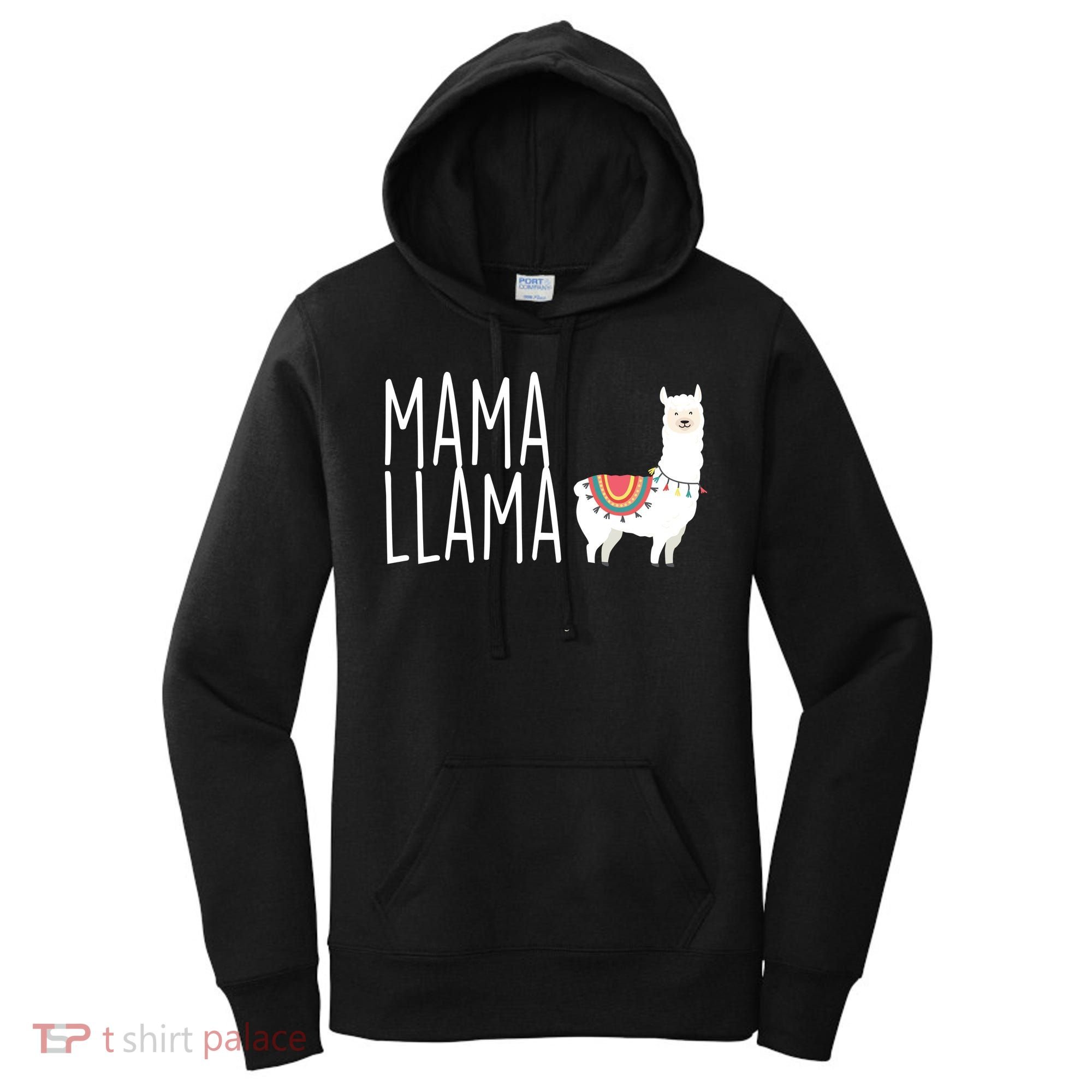 Mama Llama Logo Women's Hoodie