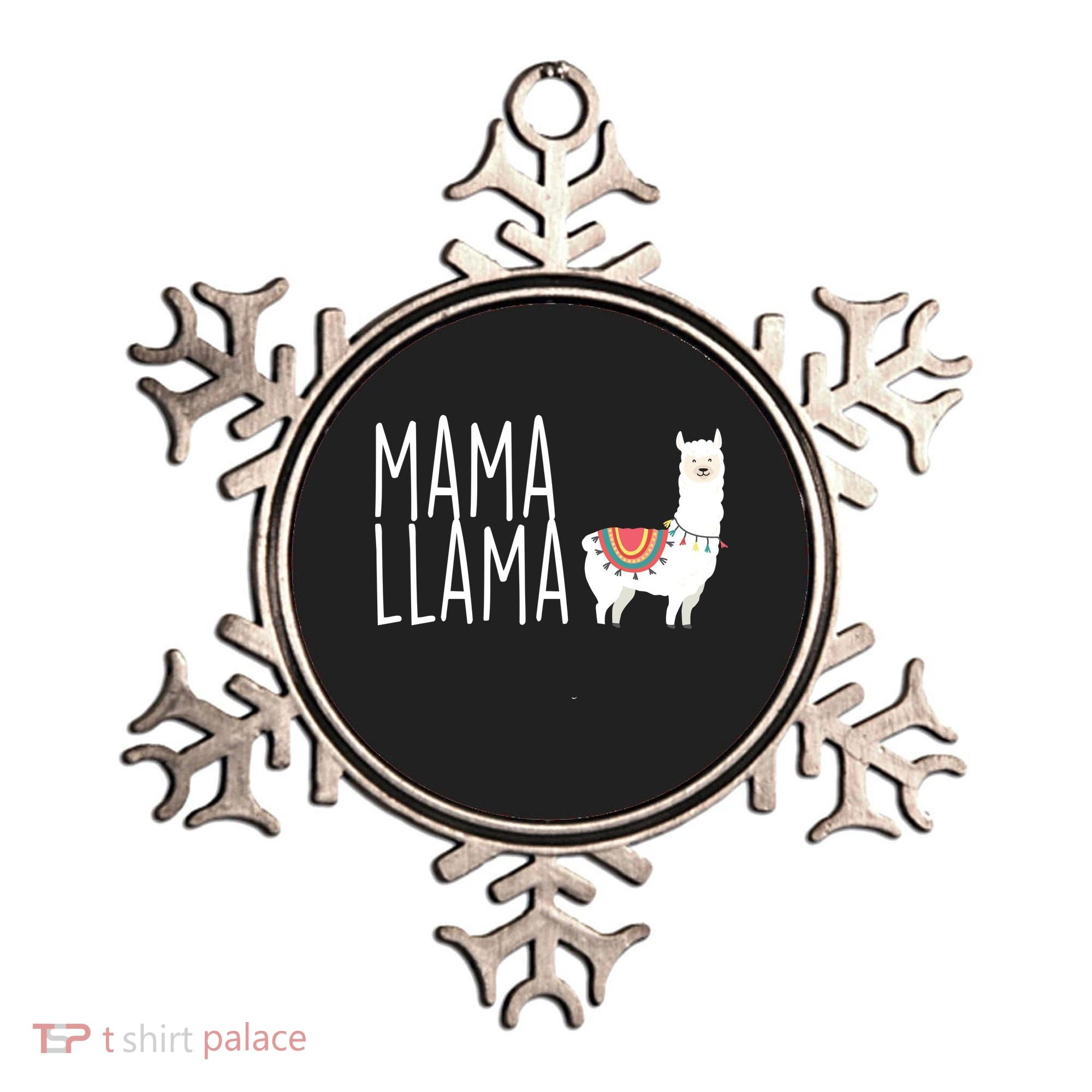 Mama Llama Logo Ornament