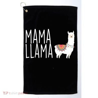 Mama Llama Logo Golf Towel