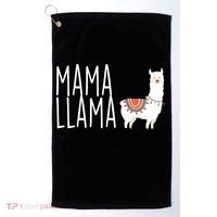 Mama Llama Logo Golf Towel thumb 0