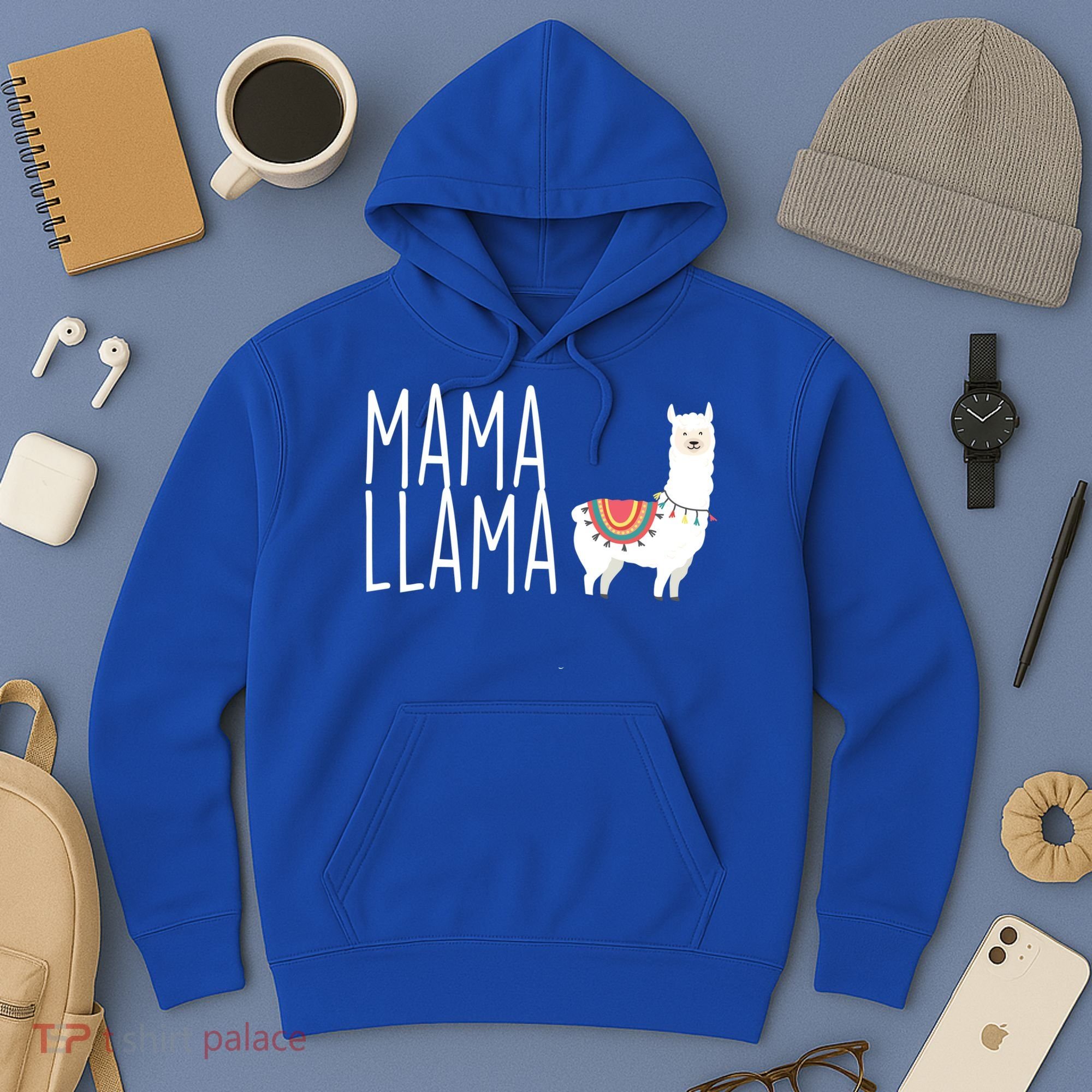Mama Llama Logo Hoodie