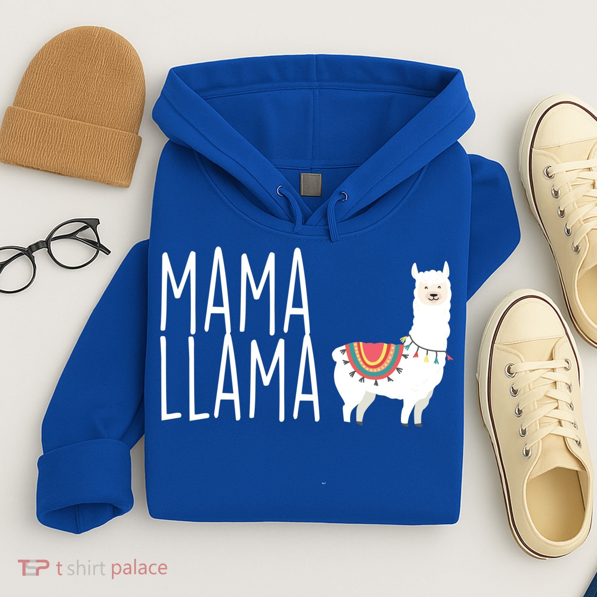 Mama Llama Logo Hoodie