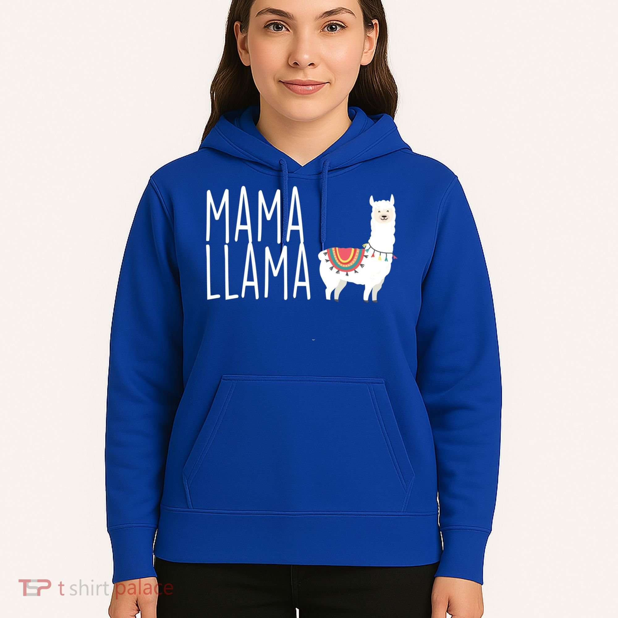 Mama Llama Logo Hoodie