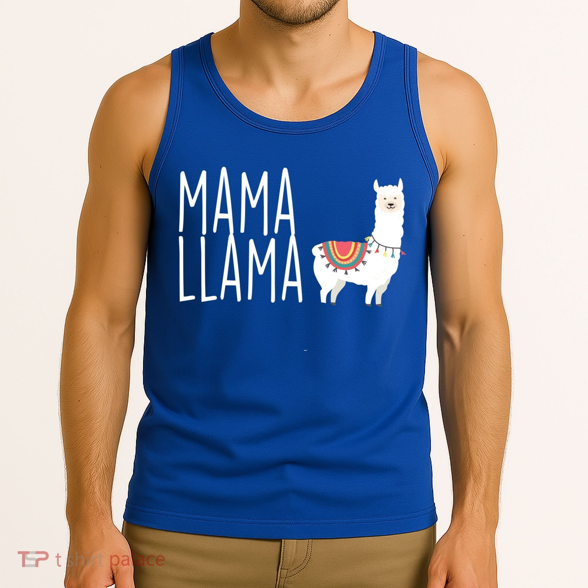 Mama Llama Logo Tank Top