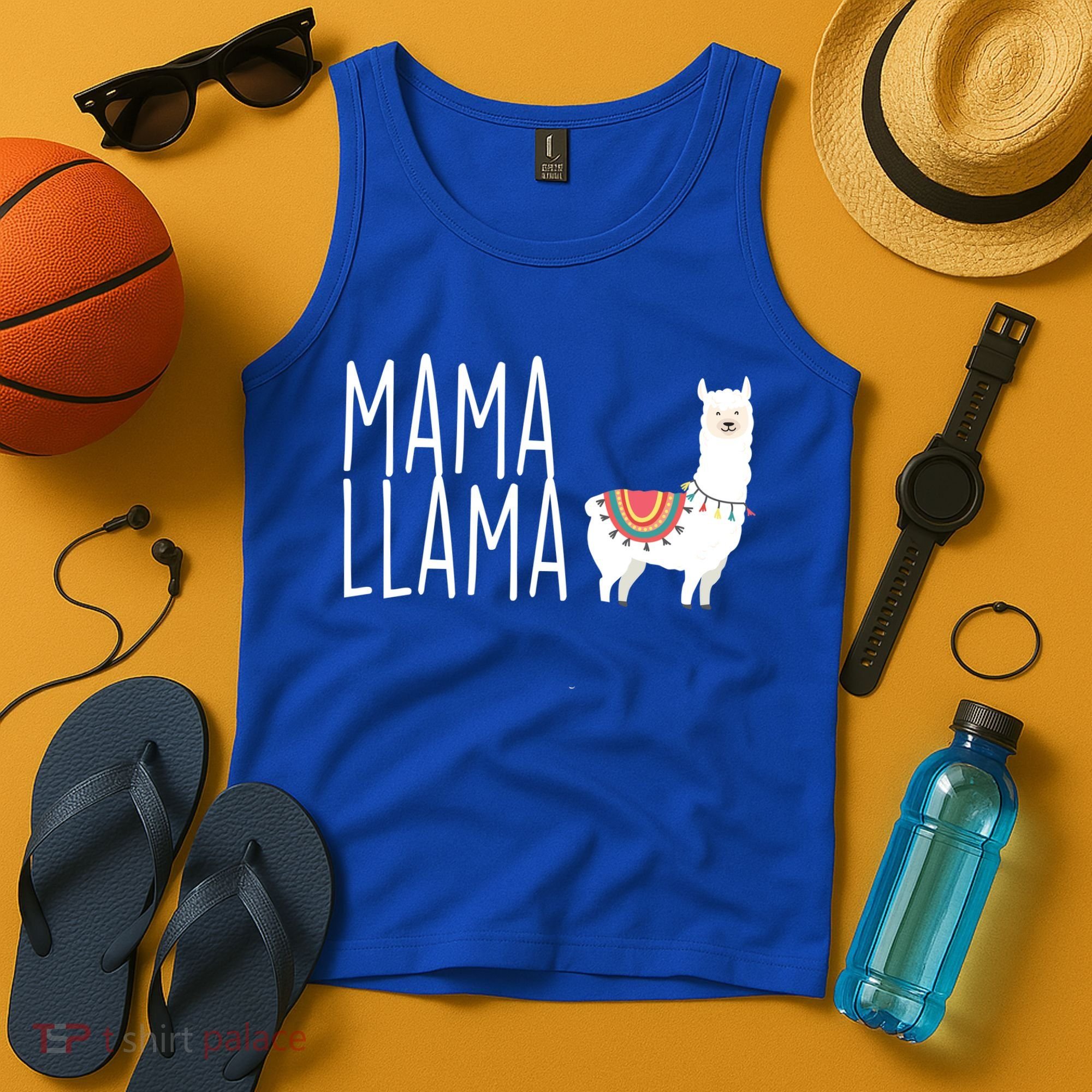 Mama Llama Logo Tank Top