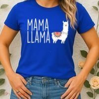 Mama Llama Logo Women's T-Shirt thumb 2
