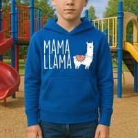 Mama Llama Logo Kids Hoodie thumb 2