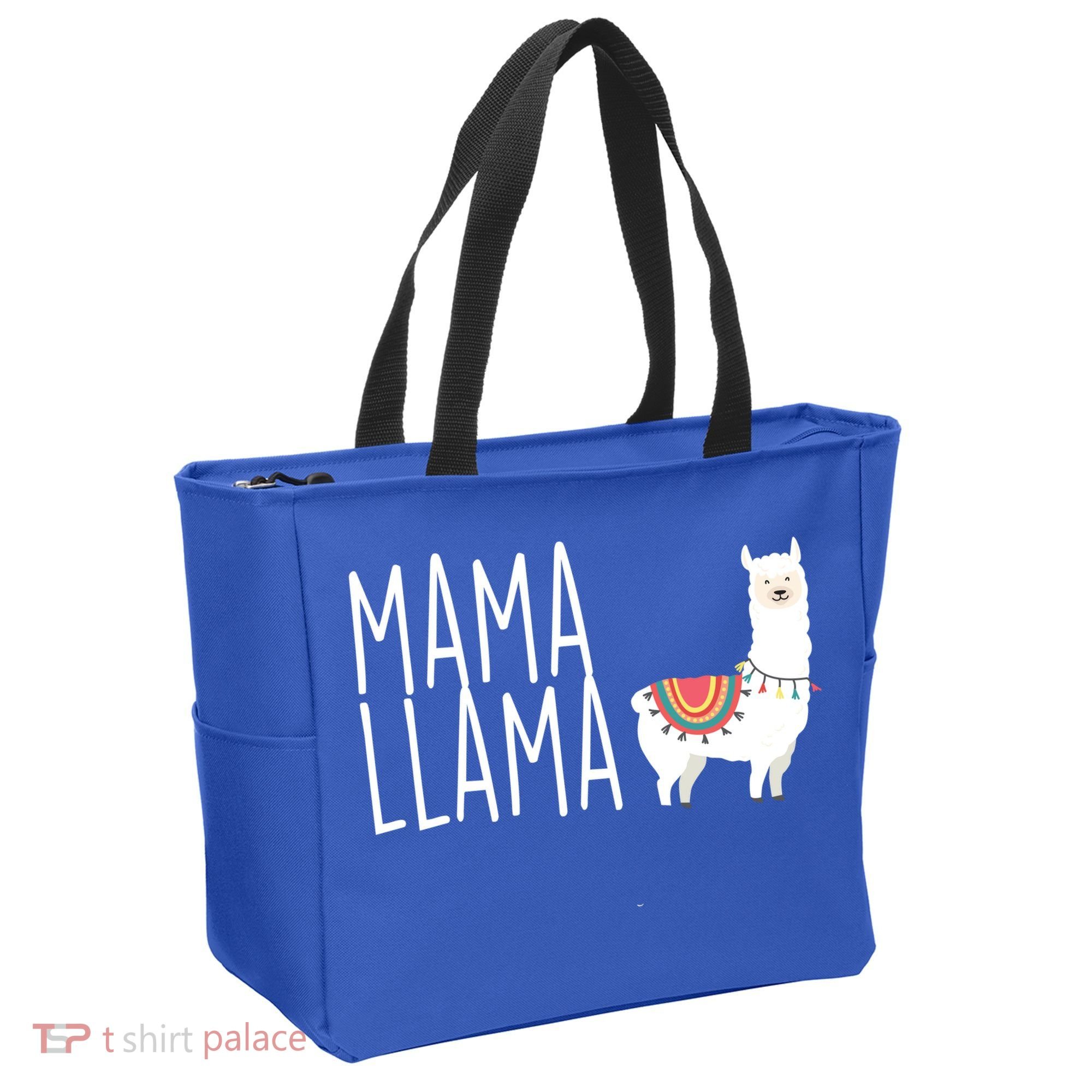 Mama Llama Logo Tote Bag