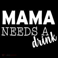 Mama Needs A Drink Backpack thumb 2