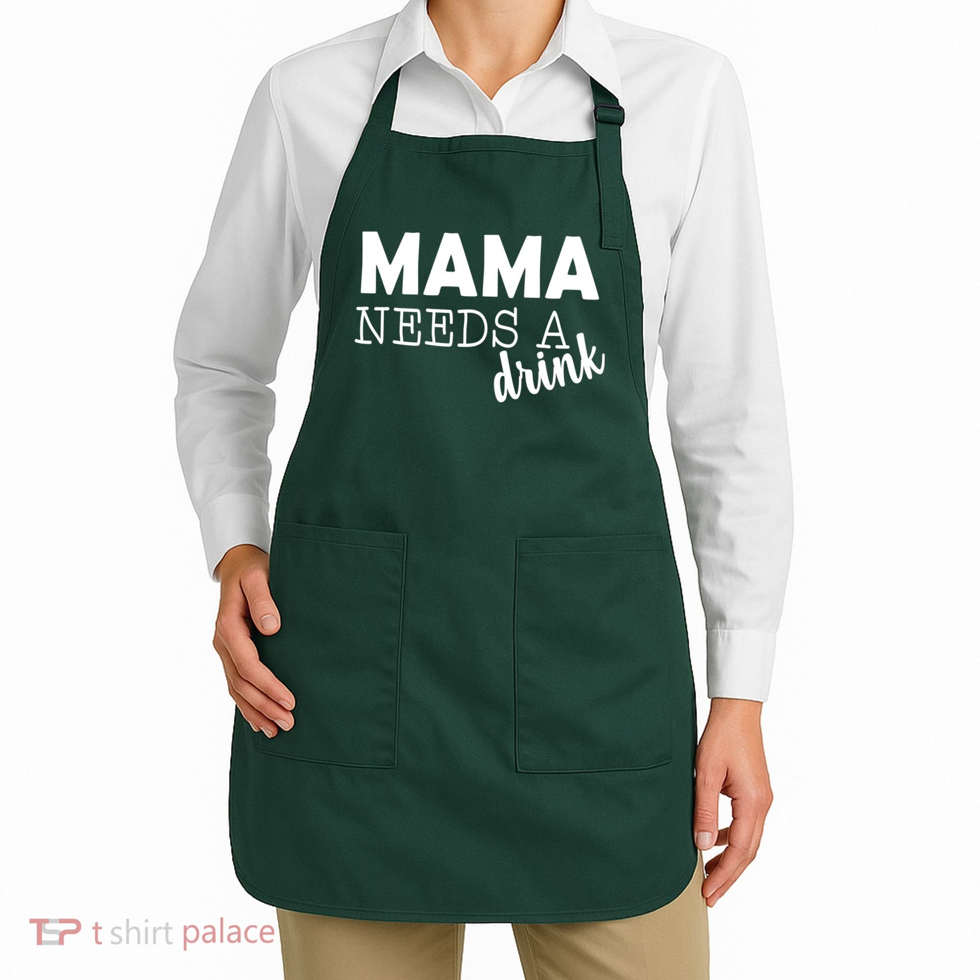 Mama Needs A Drink Apron