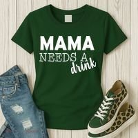 Mama Needs A Drink Women's T-Shirt thumb 3
