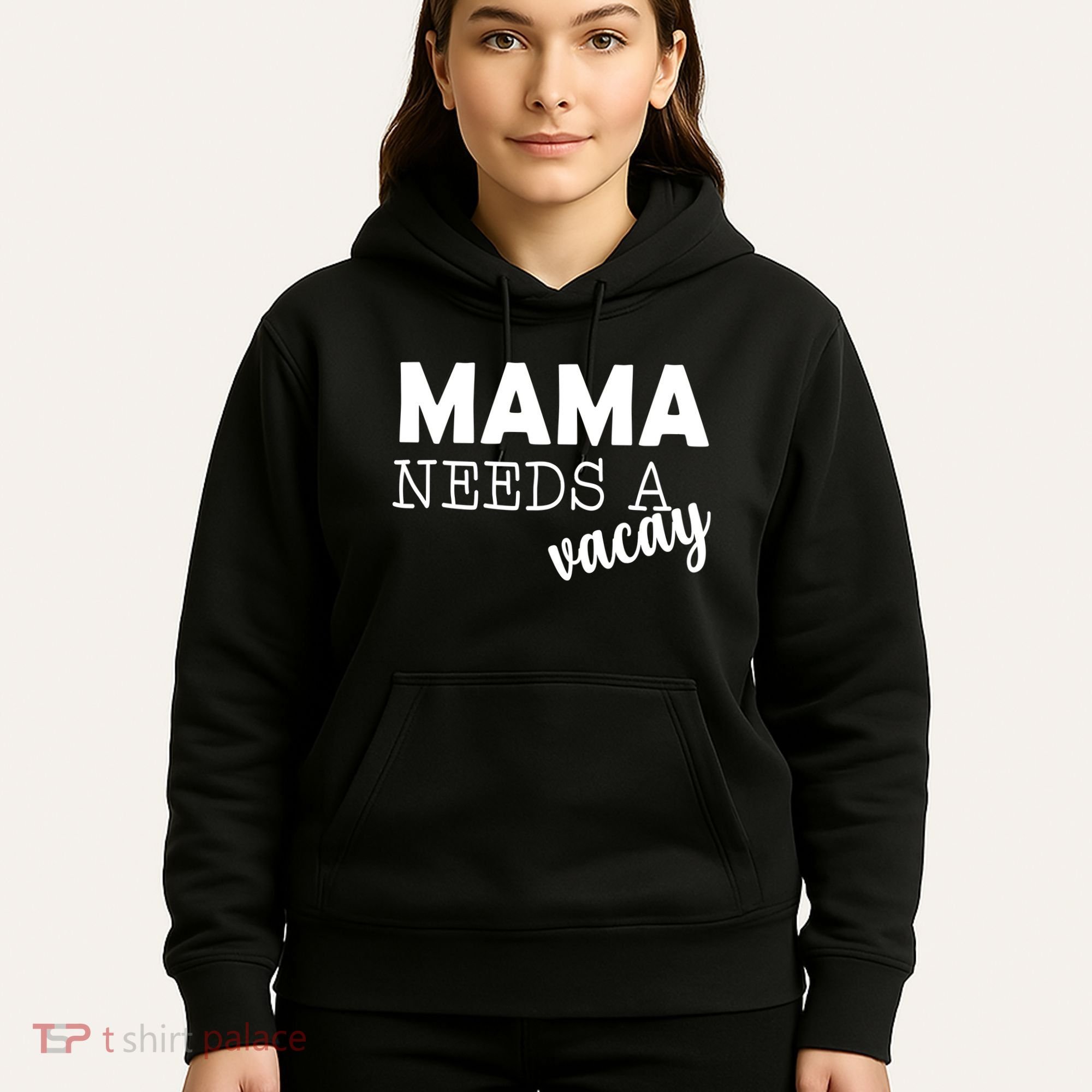 Mama Needs A Vacay Hoodie