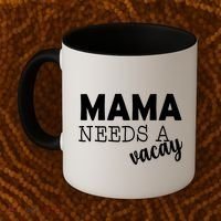 Mama Needs A Vacay Coffee Mug thumb 2