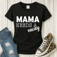 Mama Needs A Vacay Women's T-Shirt thumb 3