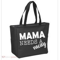 Mama Needs A Vacay Tote Bag thumb 2