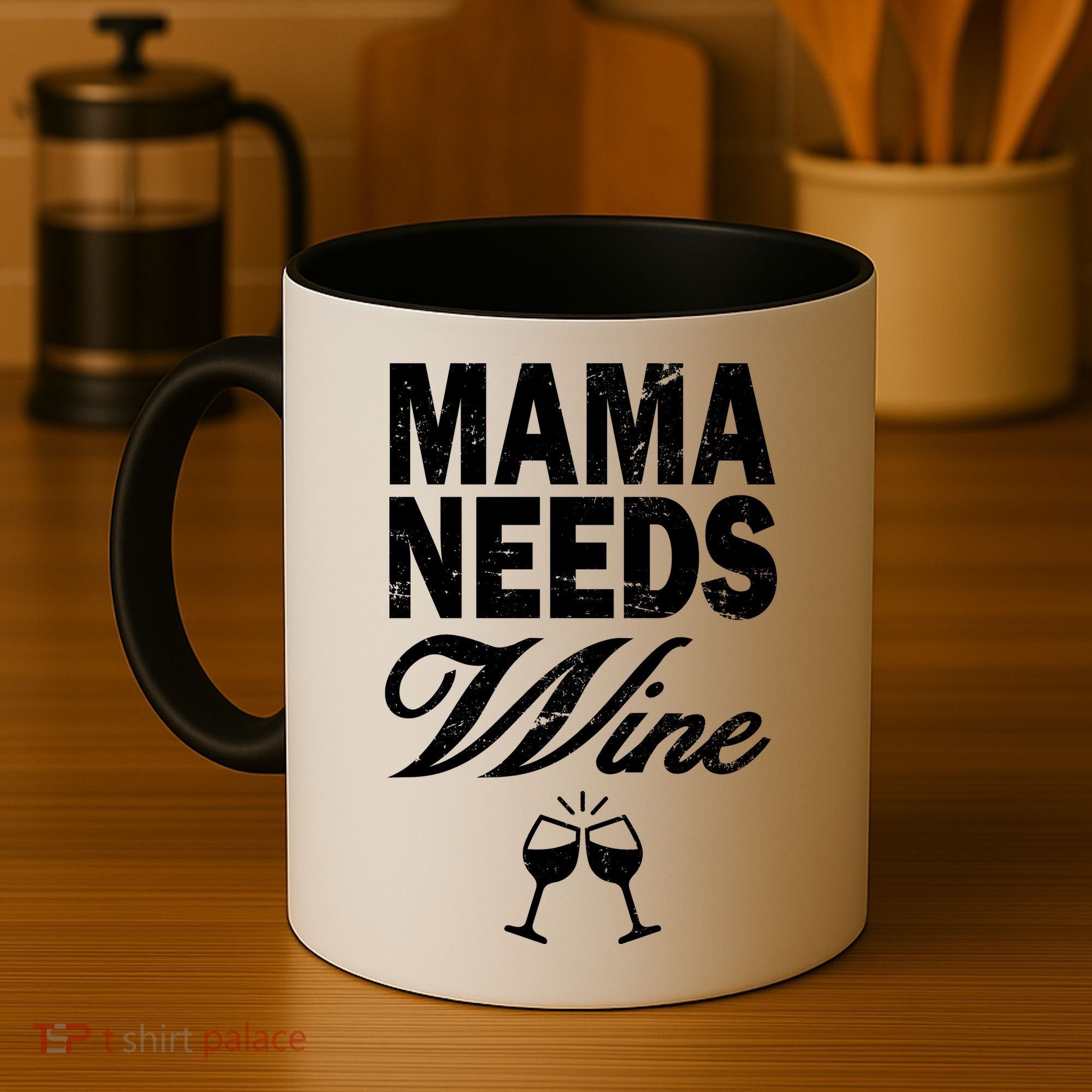 Mama Needs Wine Coffee Mug
