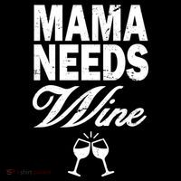 Mama Needs Wine Women's Hoodie thumb 2