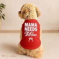 Mama Needs Wine Doggie Tank thumb 2