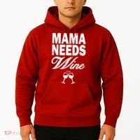 Mama Needs Wine Hoodie thumb 2