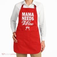 Mama Needs Wine Apron thumb 2