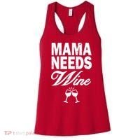 Mama Needs Wine Women's Tank Top thumb 0