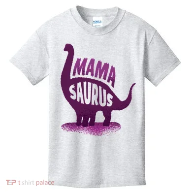 Mama Saurus Kids T-Shirt