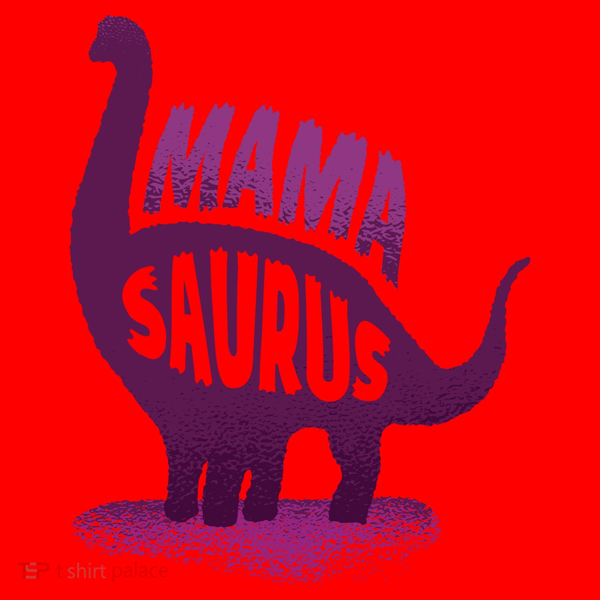 Mama Saurus Santa Hat