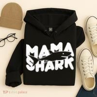 Mama Shark Hoodie thumb 4