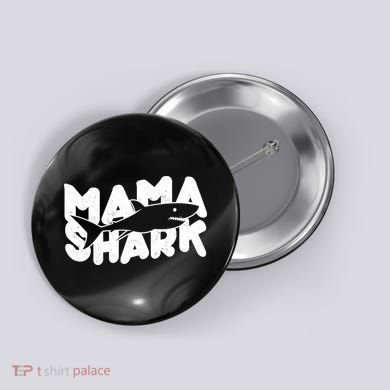 Mama Shark Button