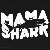 Mama Shark Toddler Hoodie thumb 2