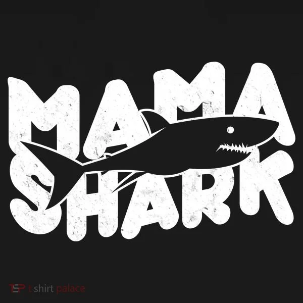 Mama Shark Toddler Hoodie