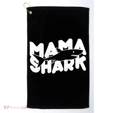 Mama Shark Golf Towel