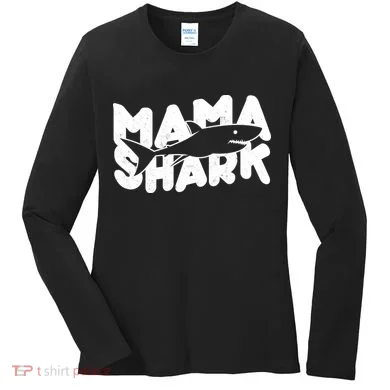 Mama Shark Women's Long Sleeve Shirt