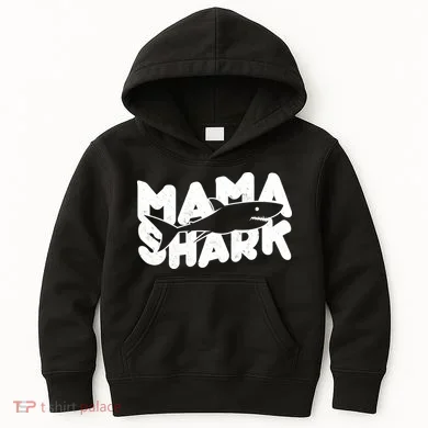 Mama Shark Kids Hoodie