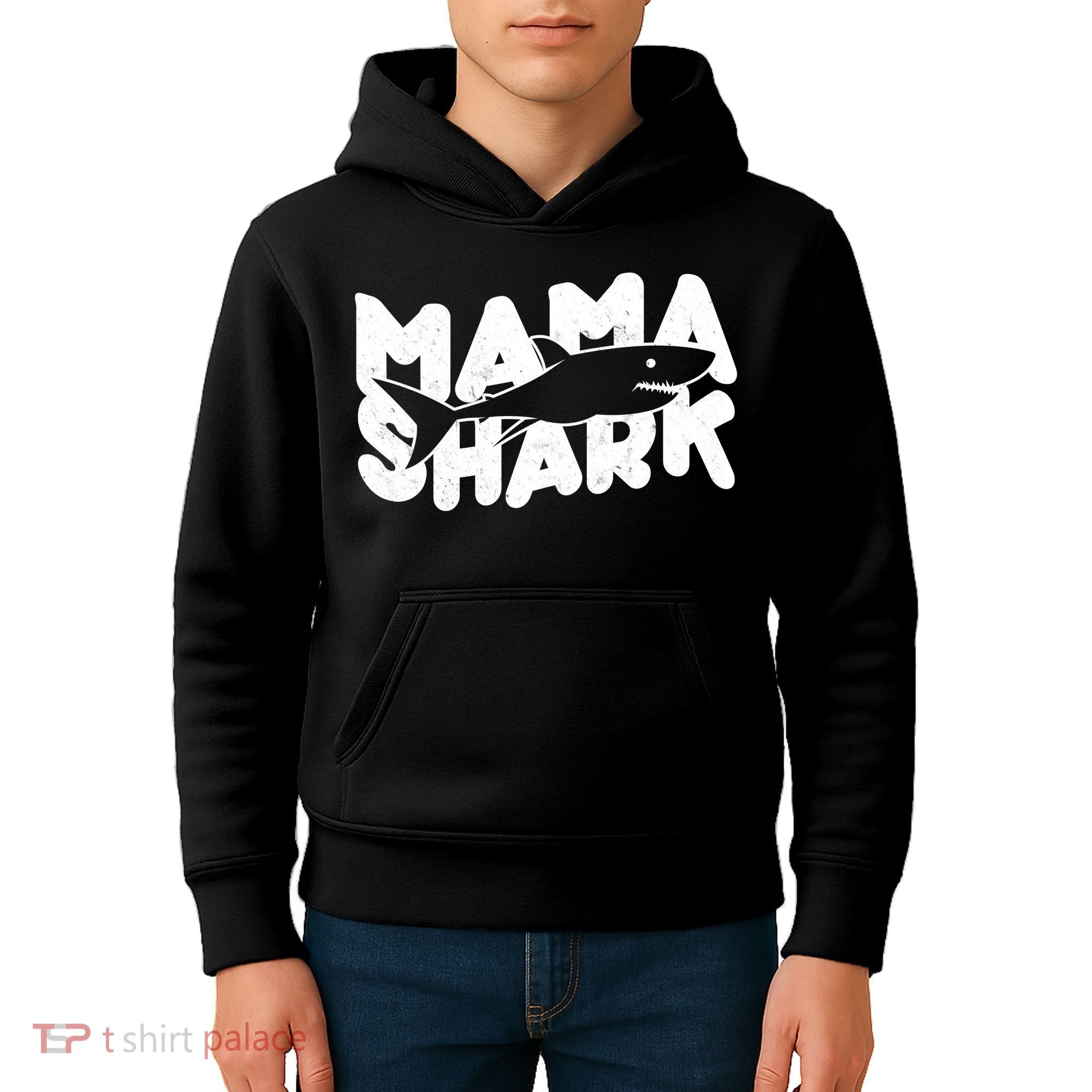 Mama Shark Kids Hoodie