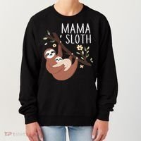 Mama Sloth Women's Sweatshirt thumb 0