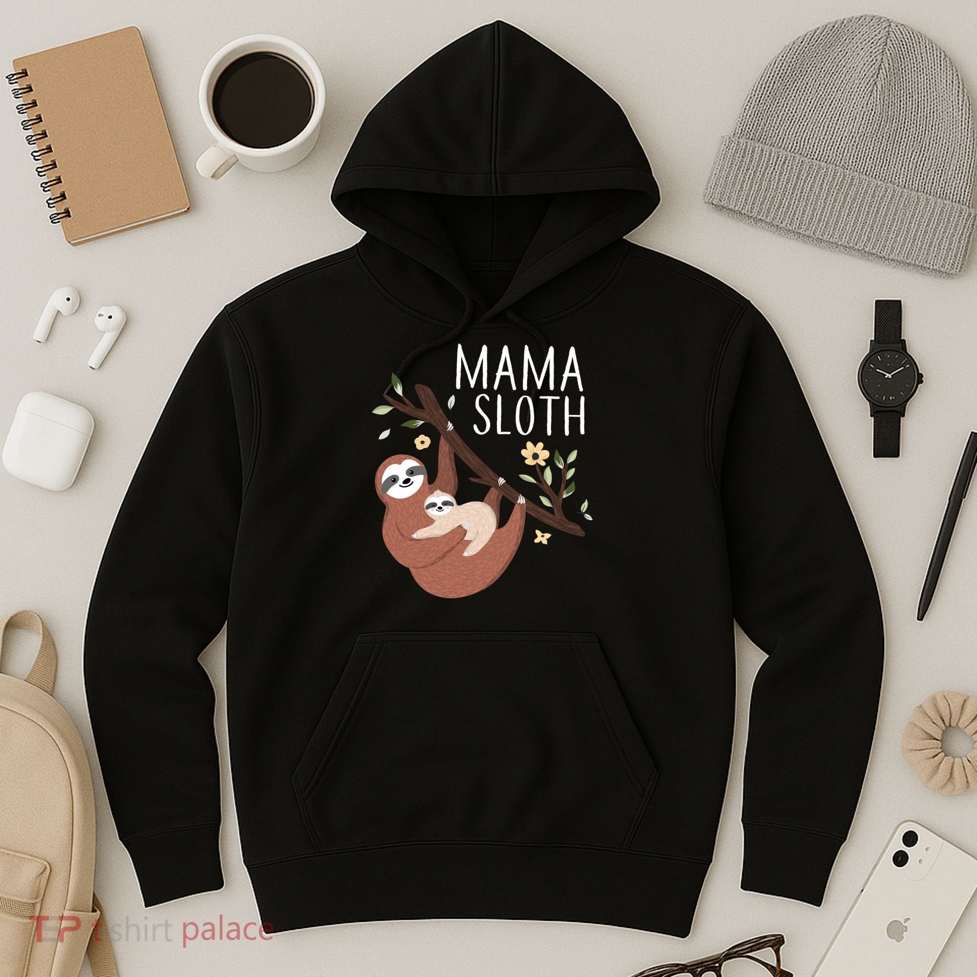 Mama Sloth Hoodie