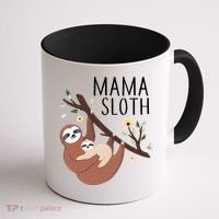 Mama Sloth Coffee Mug thumb 1