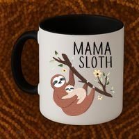 Mama Sloth Coffee Mug thumb 2