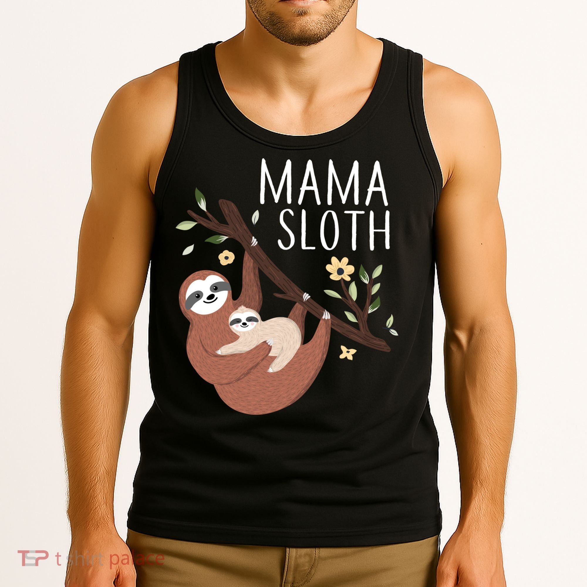 Mama Sloth Tank Top