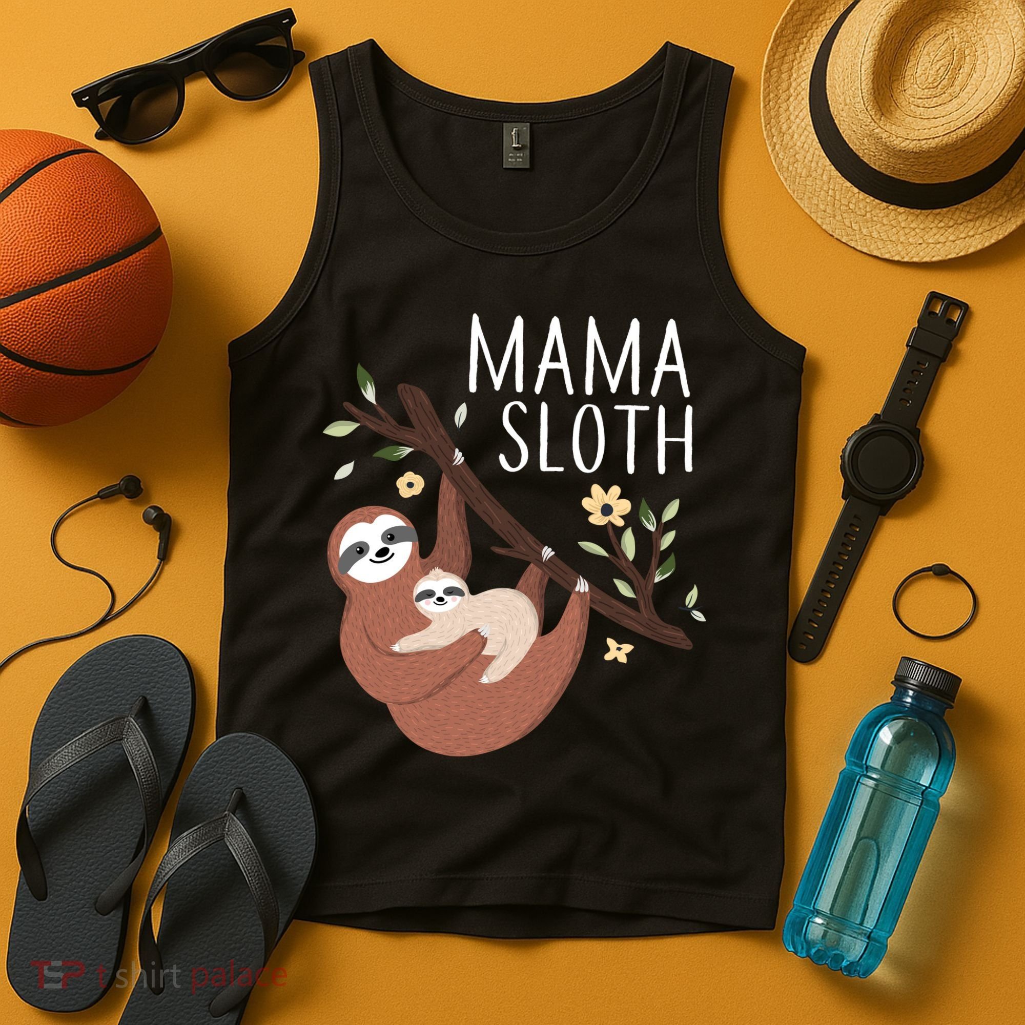 Mama Sloth Tank Top