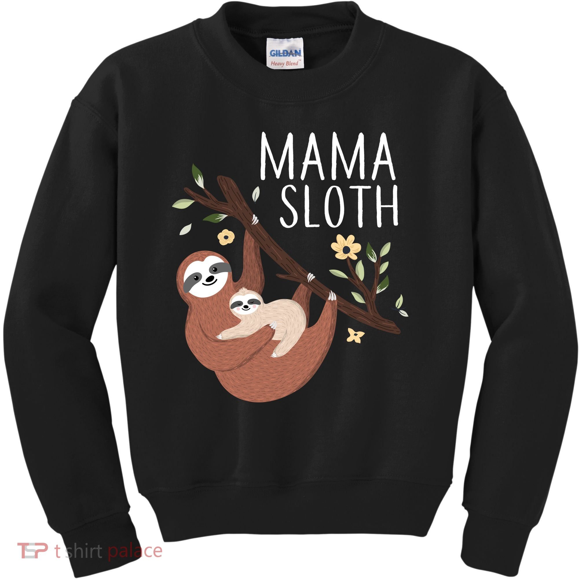 Mama Sloth Kids Sweatshirt