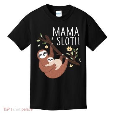 Mama Sloth Kids T-Shirt
