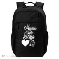 Mama Wife Blessed Life Backpack thumb 0