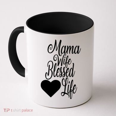 Mama Wife Blessed Life Coffee Mug