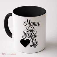 Mama Wife Blessed Life Coffee Mug thumb 0