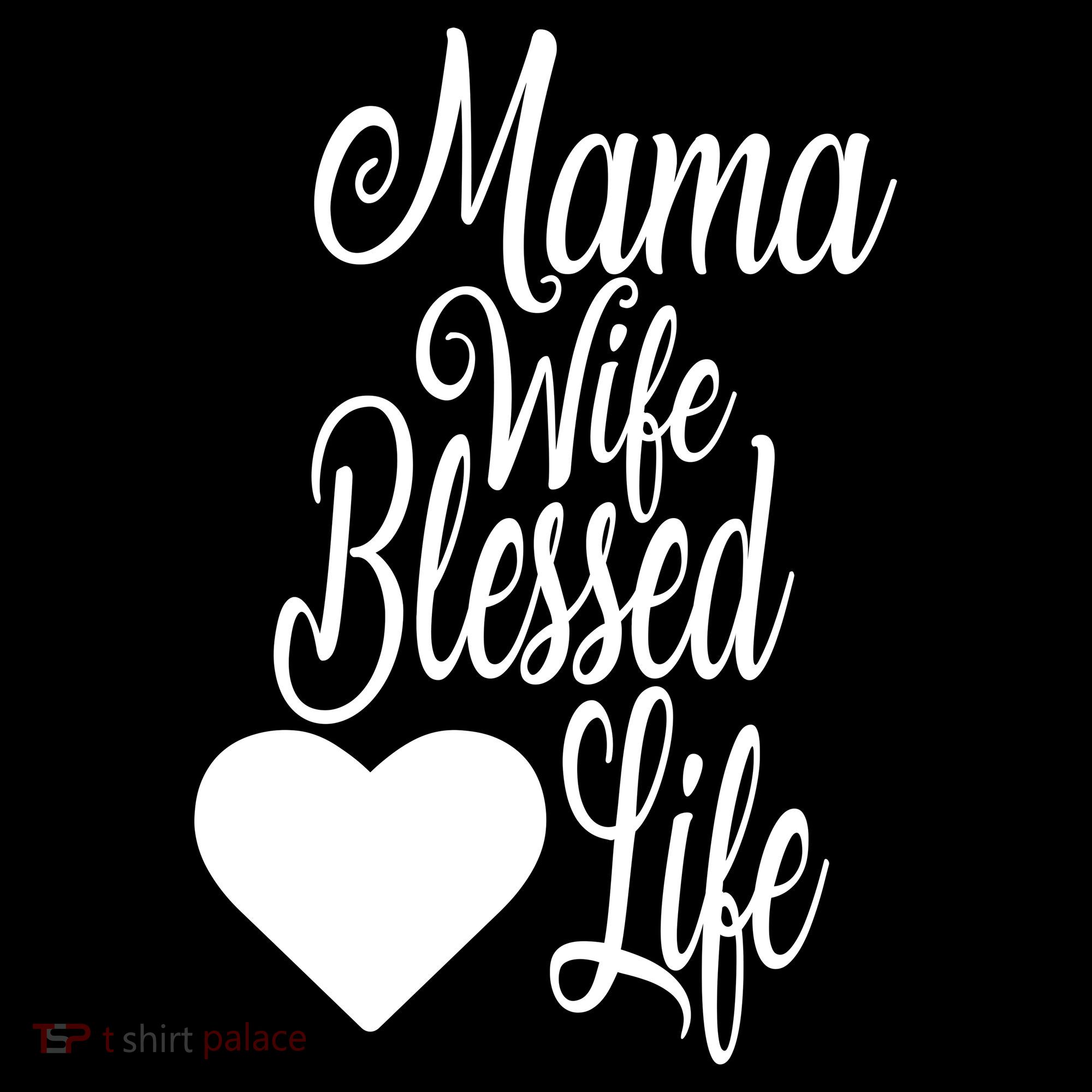 Mama Wife Blessed Life Women's Hoodie