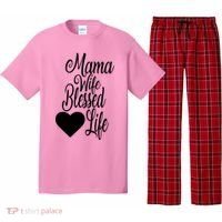 Mama Wife Blessed Life Pajama Set thumb 0